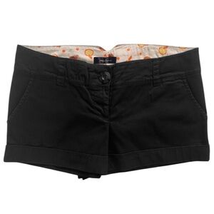 Wearhouse Black High Waist Size L Women's Shorts